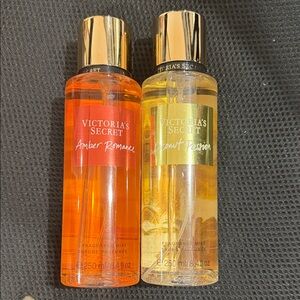 Victoria's Secret Fragrance Mist Set - Amber Romance & Coconut Passion pick 1